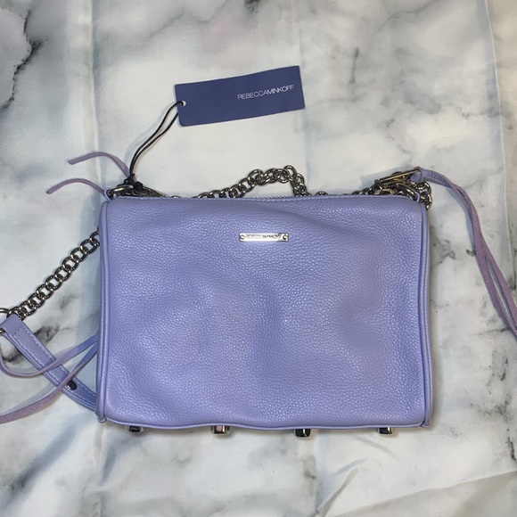 🎒 NWT Lilac Mini 5 Zip Rebecca Minkoff - Picture 6 of 16